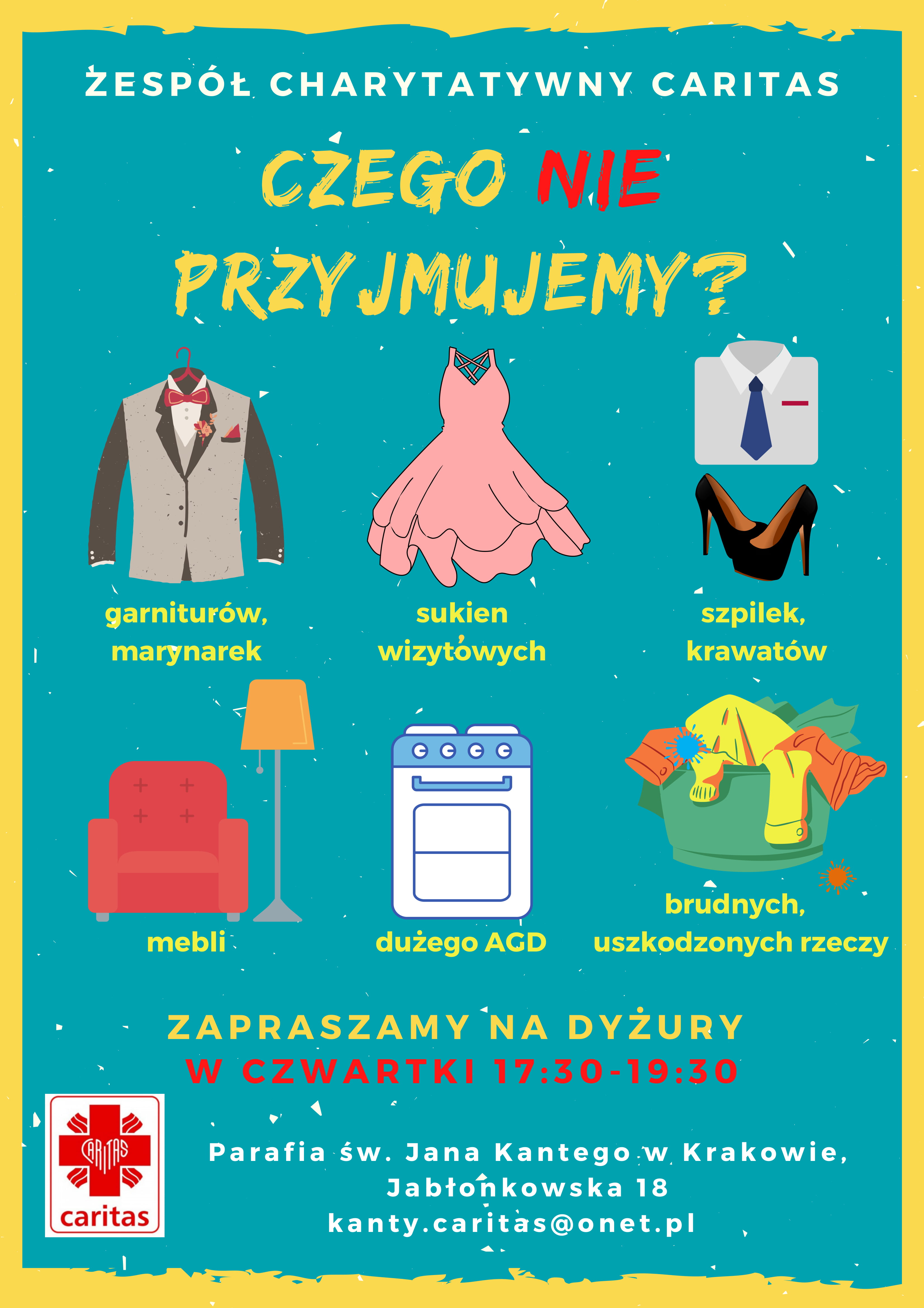 CZEGO NIE PRZYJMUJEMY 1
